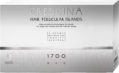Ампулы для волос Crescina Follicular Islands 1700 Man №20 Cтимул. роста+Против выпадения