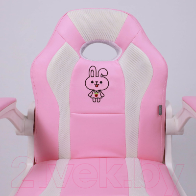 Кресло детское AksHome Jasmine White (розовый)