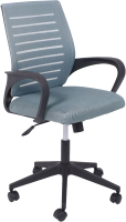 Кресло офисное AksHome Lars (серый/серый) - 