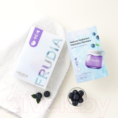 Изображение товара Набор масок для лица Frudia Увлажняющая с черникой (10x20мл)
