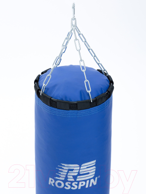 Боксерский мешок Rosspin 45кг (синий)
