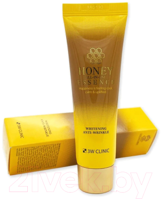 Эссенция для лица 3W Clinic Honey All-In-One Essence Whitening Anti-Wrinkle Медовая (60мл)