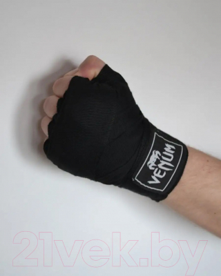 Боксерские бинты Rosspin 3м (черный)
