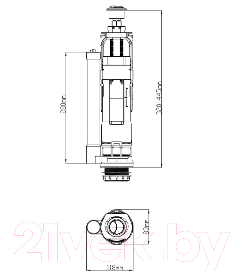 Арматура AV Engineering AVE129700BL