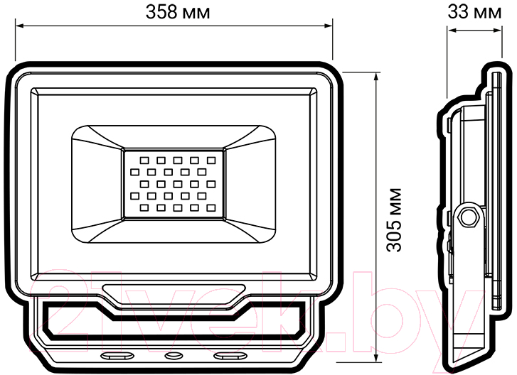 Прожектор JAZZway PFL-C3