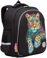 Школьный рюкзак Grizzly RAz-386-5 (черный) - 