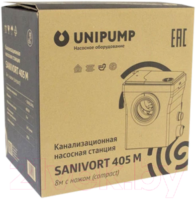 Канализационная установка Unipump Sanivort 405 M (Compact)