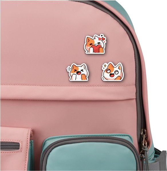 Набор значков Meshu For Cat Lovers / MS_54879 (3шт)