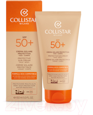 Крем солнцезащитный Collistar Protective Sun Cream Face-Body SPF 50+ (150мл)