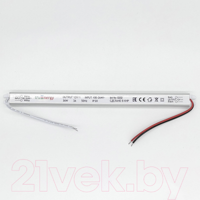 Блок питания для светодиодной ленты Truenergy Block Pencil 17027
