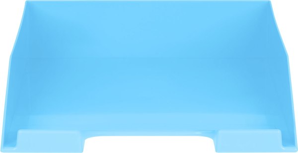 Лоток для бумаг Стамм Фаворит / ЛТГ-31283 (голубой)