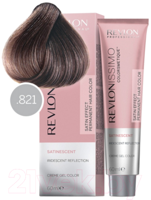 Крем-краска для волос Revlon Professional Revlonissimo Colorsmetique Satin тон 821 (60мл)