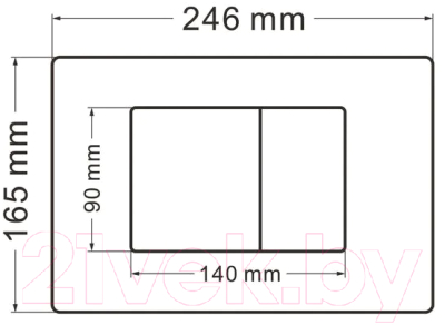 Унитаз подвесной с инсталляцией Abber Bequem AC1100-AC0105-AC0120 (с кнопкой смыва)