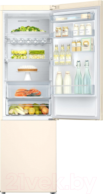 Холодильник с морозильником Samsung RB37A5491EL