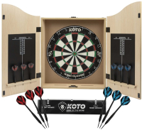 Дартс Koto Darts Centre - Lightwood Darts Cabinet With Darts - 