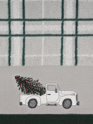 Полотенце Arya Auto Рождество / 8680943233202 (серый)