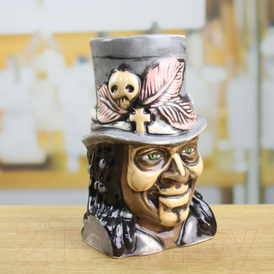 Бокал КИН Тики Baron Samedi (серый)