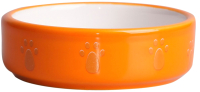Миска для грызунов Mr. Kranch С морковью / MKR211086 (оранжевый) - 
