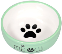 Миска для животных Mr. Kranch Meow / MKR021017 (зеленый) - 