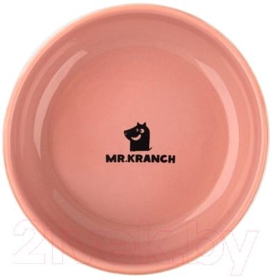 Миска для животных Mr. Kranch Тропики / MKR080111 (розовый)