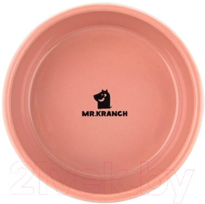 Миска для животных Mr. Kranch Тропики / MKR080022 (розовый)