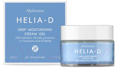Крем для лица Helia-D Hydramax Глубоко увлажняющий для нормальной кожи (50мл)