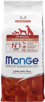 Сухой корм для собак Monge Speciality Line Puppy & Junior Lamb&Rice (12кг) - 