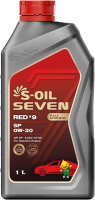 Моторное масло S-Oil Seven Red №9 SP 0W30 / E108283 (1л) - 