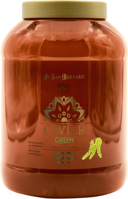 Бальзам для животных Iv San Bernard Green Caviar ревитализирующий / GBALCAV3000 (3л)
