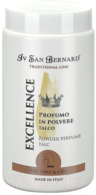 Пудра для животных Iv San Bernard Traditional Line Excellence с запахом талька / NPROEXE100 (80г)