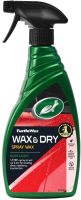 Полироль для кузова Turtle Wax Влажный Wax&Dry Spray Wax / 52795 (500мл) - 