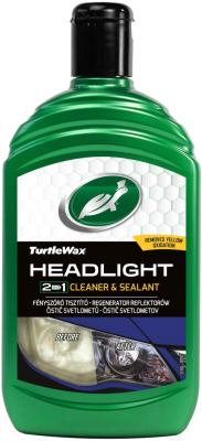 Полироль для фар Turtle Wax Headlight Restorer Liq 2в1 / 53168 (300мл)