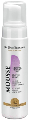 Мусс для шерсти Iv San Bernard Traditional Line Cristal Clean для устранения желтизны шерсти (200мл)