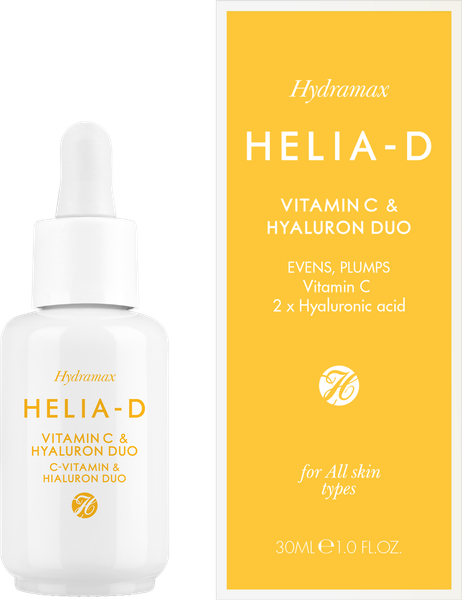 Сыворотка для лица Helia-D Hydramax С витамином С и гиалуроновой кислотой (30мл)