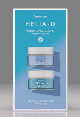 Набор косметики для лица Helia-D Hydramax Глубоко увлажняющий Крем-гель+Крем-гель Ночной (50мл+50мл)