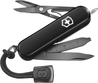 Нож швейцарский Victorinox Signature Lite Onyx Black / 0.6226.31P (черный) - 