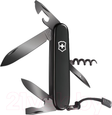 Нож швейцарский Victorinox Spartan / 1.3603.31P (черный)