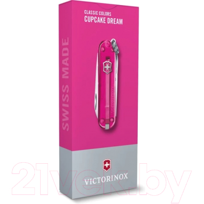 Нож швейцарский Victorinox Classic SD Colors Cupcake Dream / 0.6223.T5G