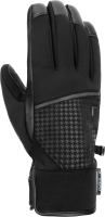 Перчатки лыжные Reusch Mara R-Tex Xt / 6231209-7697 (р-р 8, Black/Pied De Poule) -
