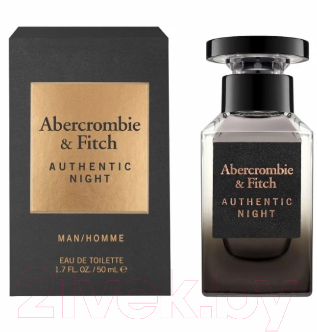 Туалетная вода Abercrombie & Fitch Authentic Night Man