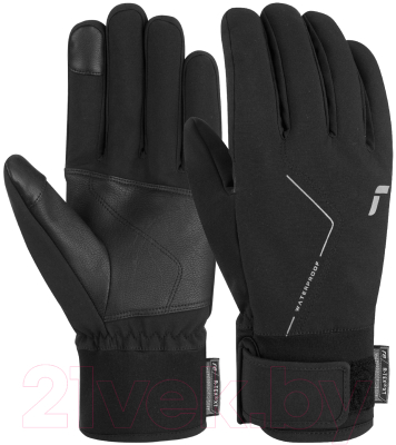 Перчатки лыжные Reusch Diver X R-Tex Xt Touch-Tec / 6205232-7702 (р-р 6.5, Black/Silver)