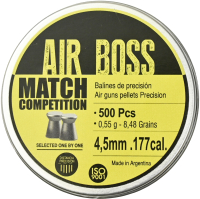 Пульки для пневматики Apolo Air Boss Match 4.5мм 0.55г (500шт) - 
