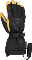 Перчатки лыжные Reusch Down Spirit GTX / 6101355-7490 (р-р 9.5, Black/Camel) - 