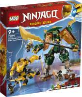 Конструктор Lego Ninjago Роботы команды ниндзя Ллойда и Арина 71794 - 