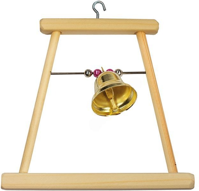 Качели для клетки Homepet С колокольчиком / 83316 (12x0.8см) - 