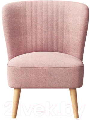 Кресло мягкое Mio Tesoro Унельма (Malmo 61 Pink)