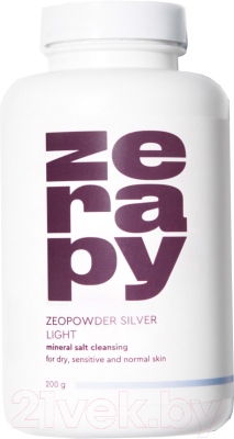 Пудра для умывания Zerapy Silver Light Минерально-солевая (200г)
