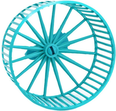 Колесо беговое для клетки Homepet 83323 (9см, бирюзовый) - 