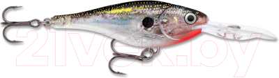 Воблер Rapala Glass Shad Rap / GSR04GBK