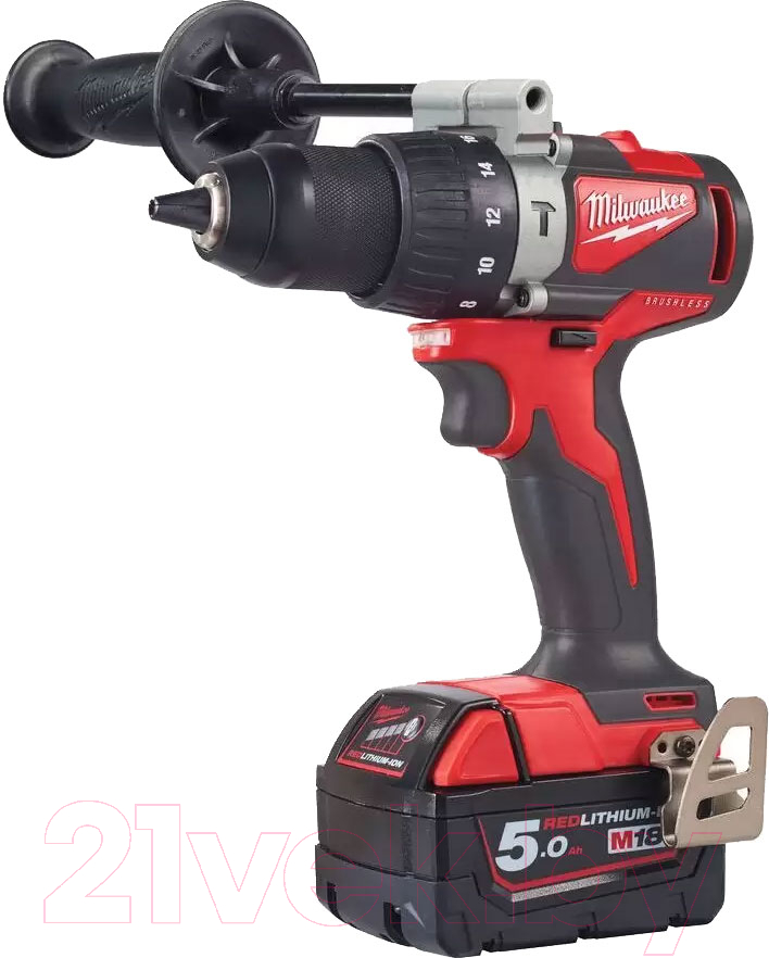 Аккумуляторная дрель-шуруповерт Milwaukee M18 BLPD2-502X / 4933464517